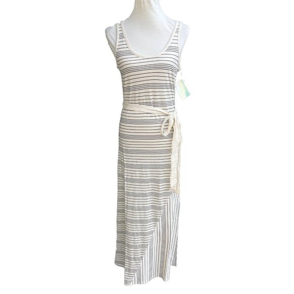 Rip Curl Dresses & Skirts - Rip Curl Women’s Striped Summer Belt Maxi Dress Size M